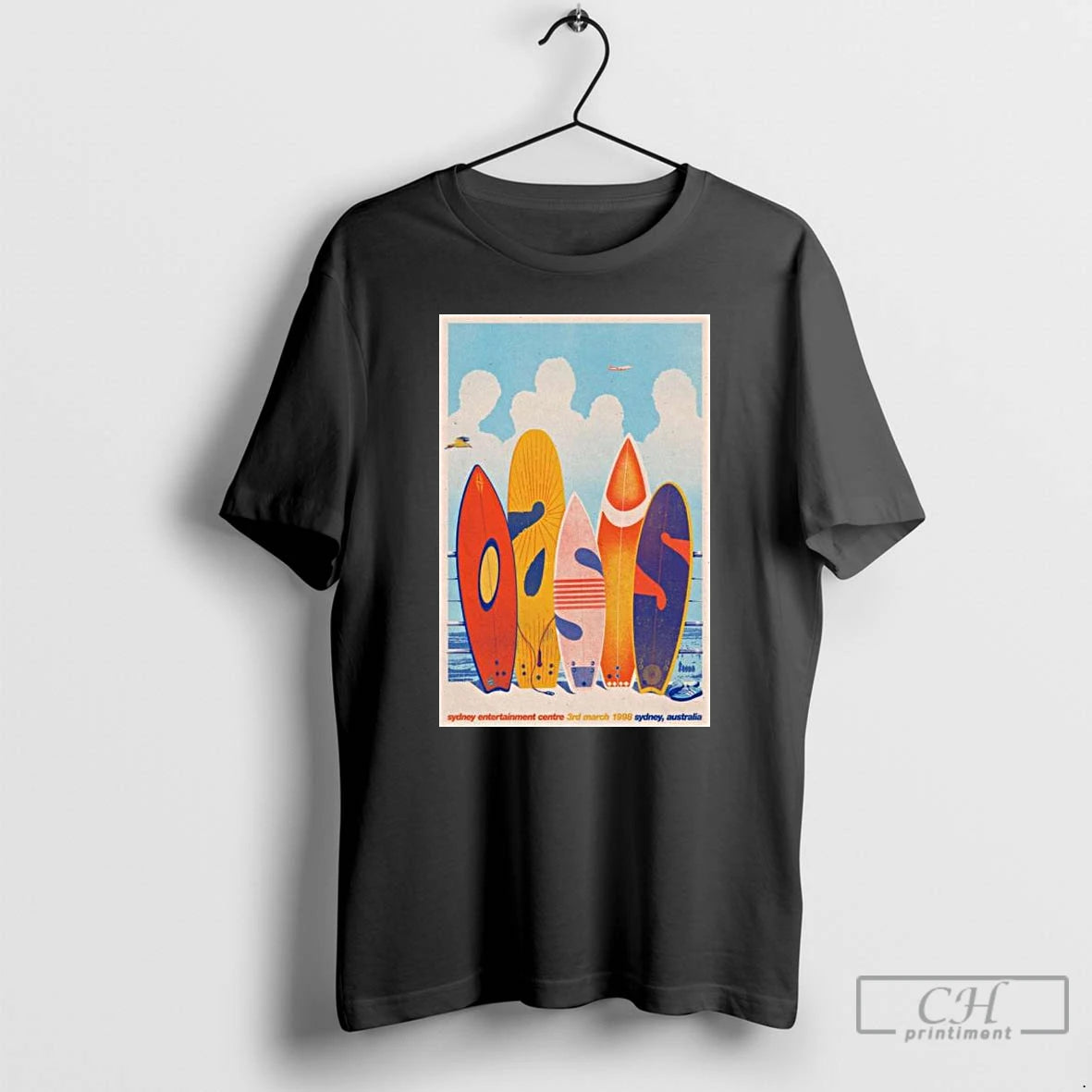 Classic Oasis Sydney Entertainment Centre 98 Gig Long Sleve T Shirts Hoodie, Sweatshirt | InkNestWear.com