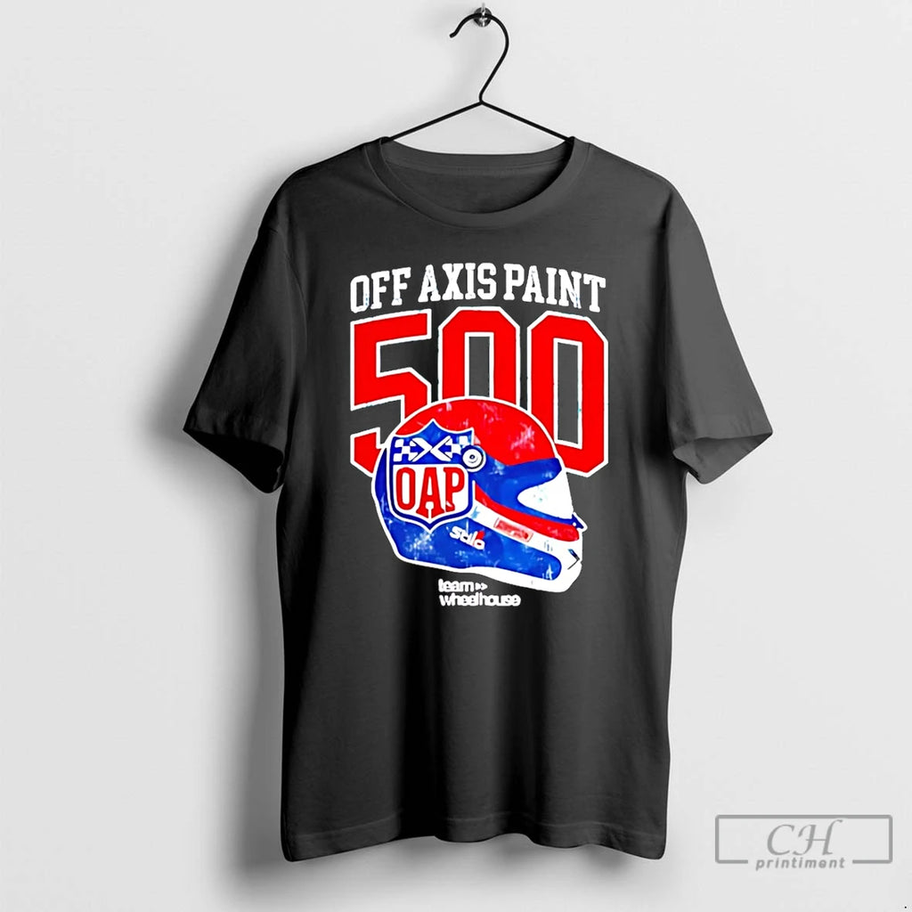 Classic Off Axis Paint 500 Team Wheel House T-Shirts, Hoodie, Sweatshirt | InkNestWear.com