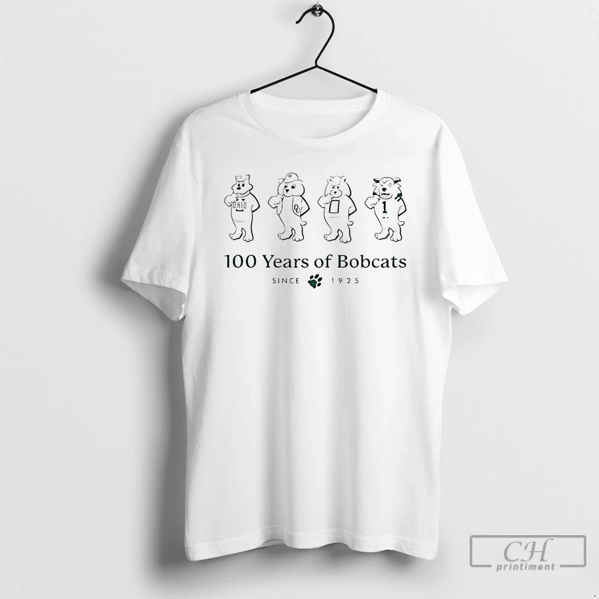 Classic Ohio Bobcats Since 1925 100 Years Of Bobcats T Shirts Hoodie, Sweatshirt | InkNestWear.com