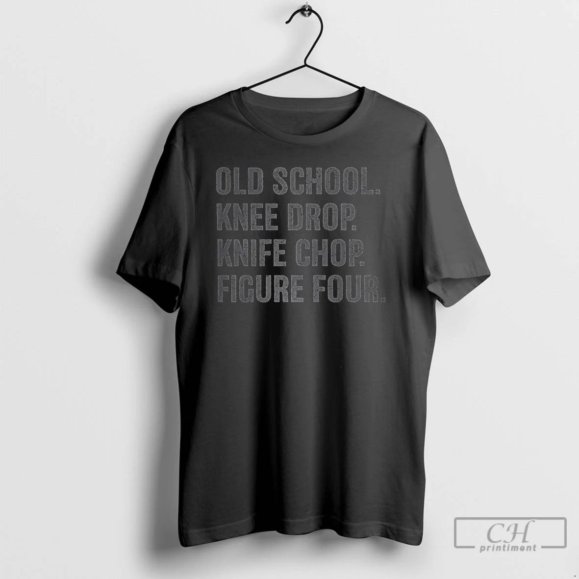 Classic Old School Knee Drop Knife Chop Figure Four Meme T Shirts Hoodie, Sweatshirt | InkNestWear.com