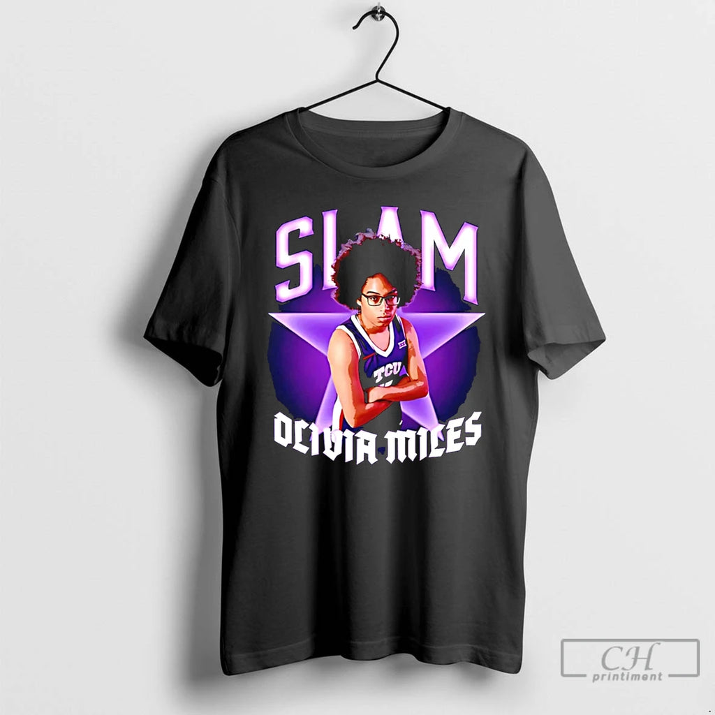Classic Olivia Miles Tcu Horned Frogs Superstar Slam T-Shirts, Hoodie, Sweatshirt | InkNestWear.com