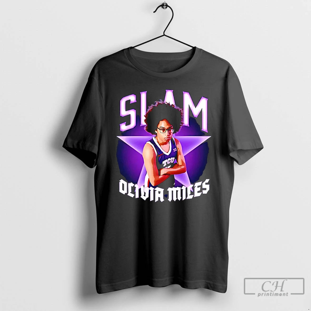 Classic Olivia Miles Tcu Horned Frogs Superstar Slam T-Shirts, Hoodie, Sweatshirt | InkNestWear.com
