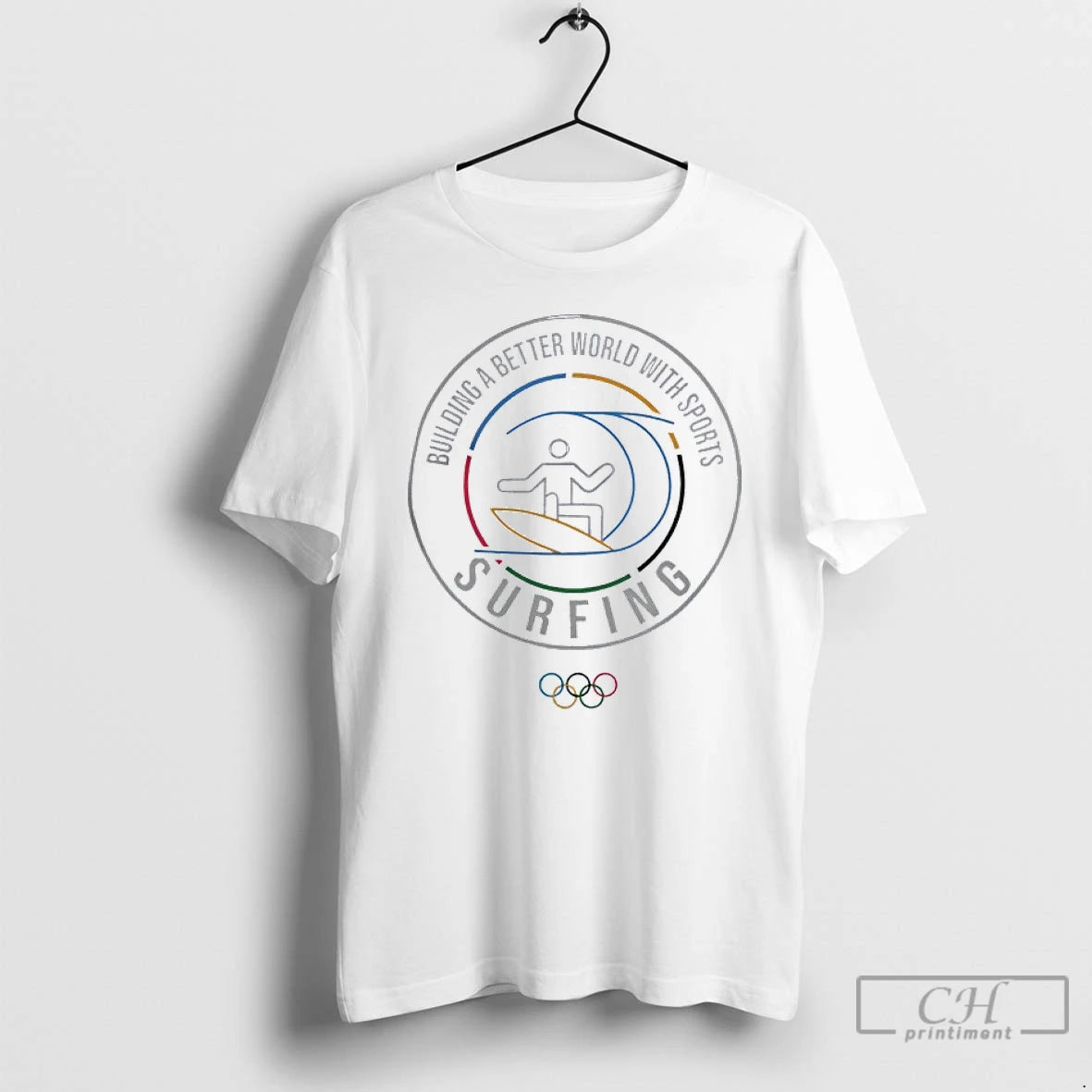 Classic Olympic Collection Surfing Pictogram T Shirts Hoodie, Sweatshirt | InkNestWear.com
