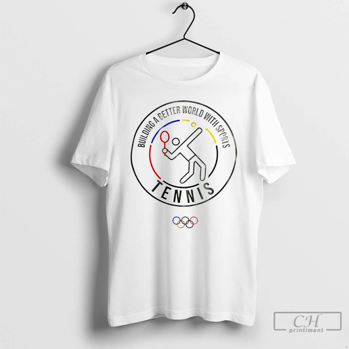 Classic Olympic Collection Tennis Pictogram T Shirts Hoodie, Sweatshirt | InkNestWear.com