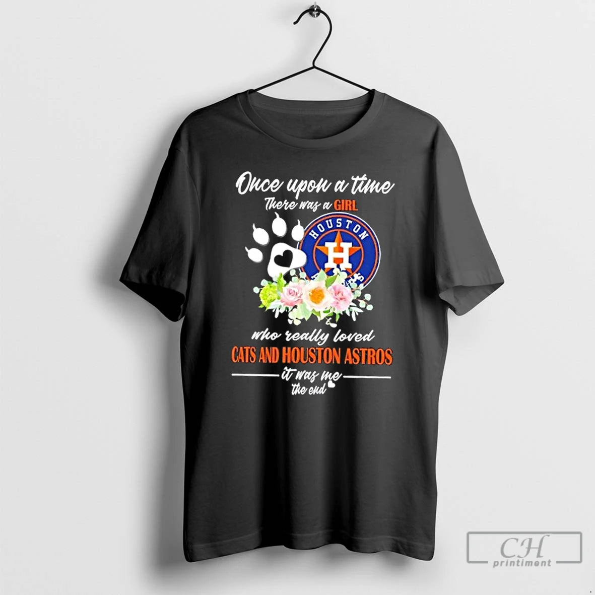 Classic Once Upon A Time There Was A Girl Who Really Loved Cats And Houston T-Shirts, Hoodie, Sweatshirt | InkNestWear.com