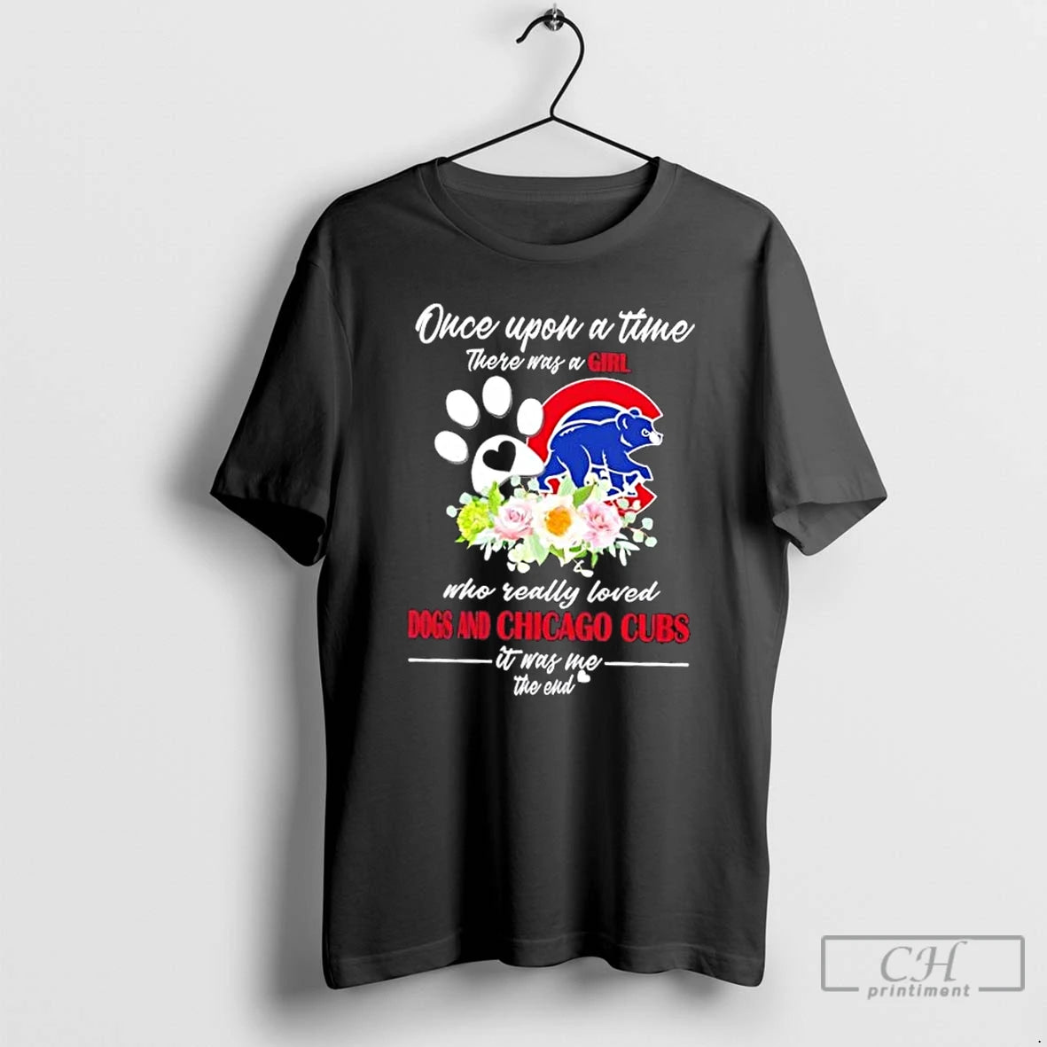 Classic Once Upon A Time There Was A Girl Who Really Loved Dogs And Chicago T-Shirts, Hoodie, Sweatshirt | InkNestWear.com