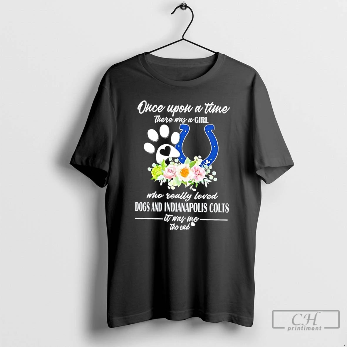 Classic Once Upon A Time There Was A Girl Who Really Loved Dogs And Indianapolis T-Shirts, Hoodie, Sweatshirt
