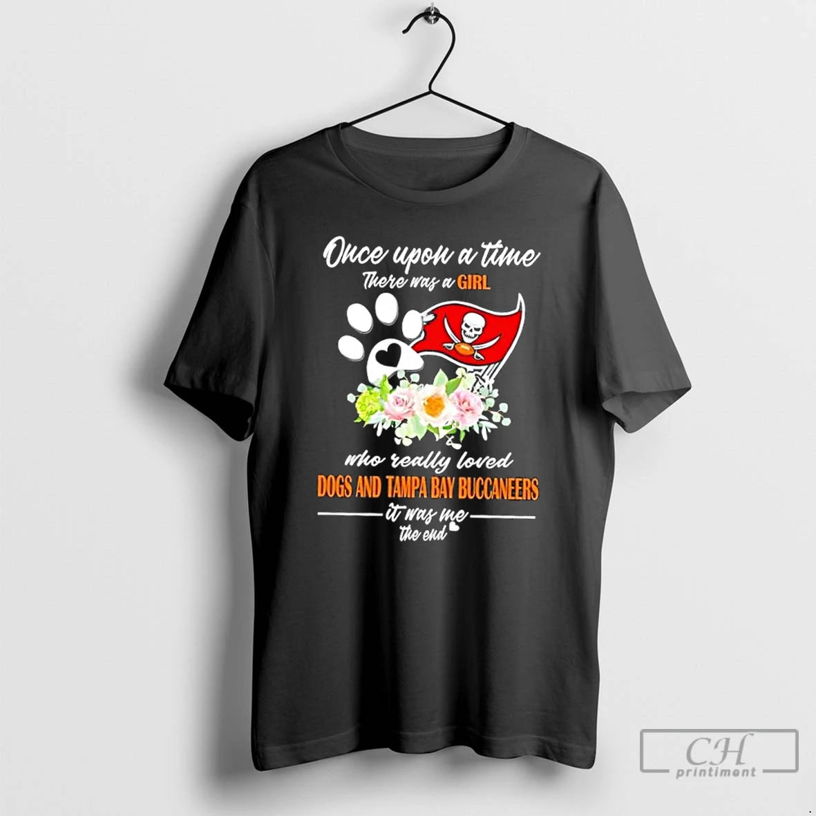 Classic Once Upon A Time There Was A Girl Who Really Loved Dogs And Tampa T-Shirts, Hoodie, Sweatshirt | InkNestWear.com