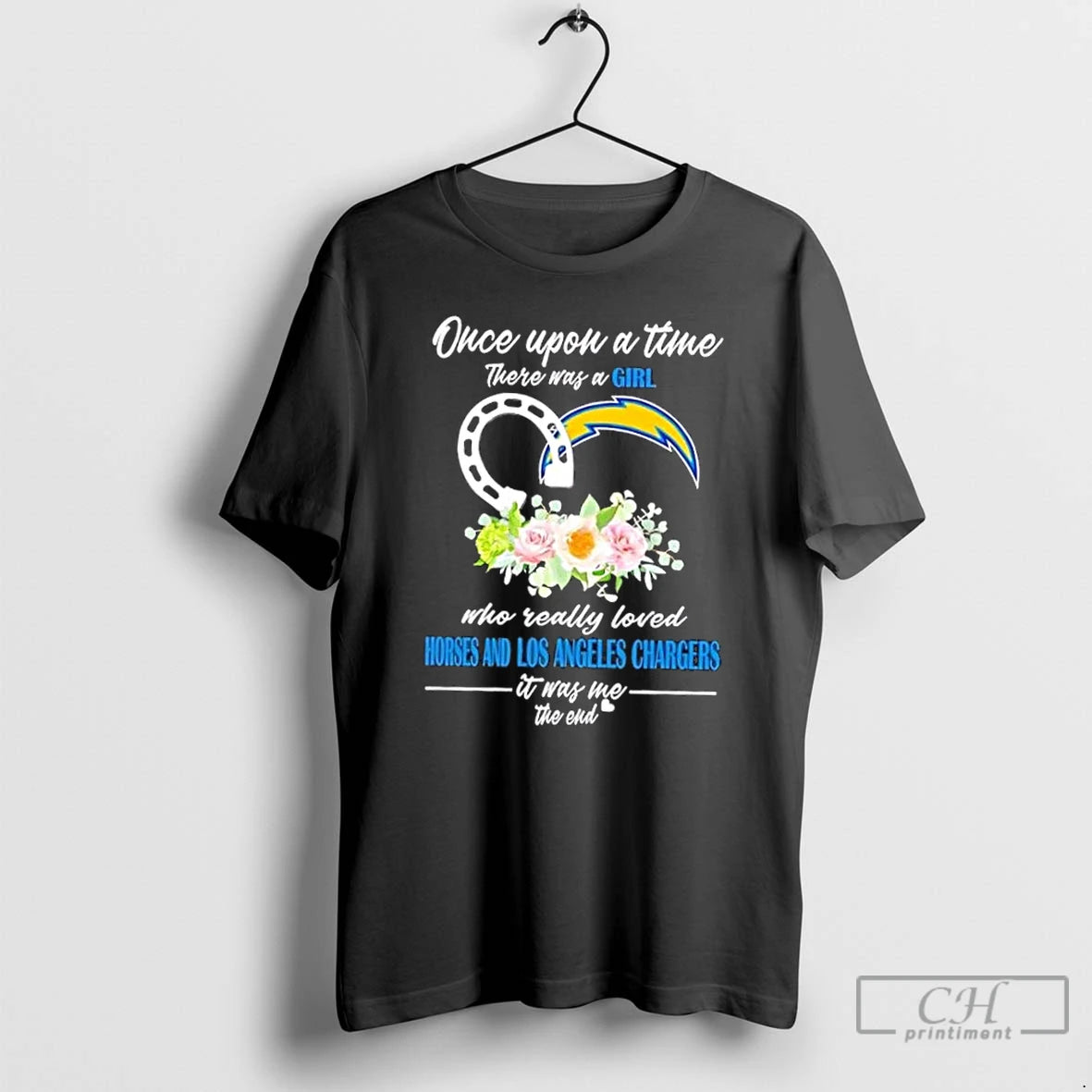 Classic Once Upon A Time There Was A Girl Who Really Loved Horses And Los T-Shirts, Hoodie, Sweatshirt | InkNestWear.com