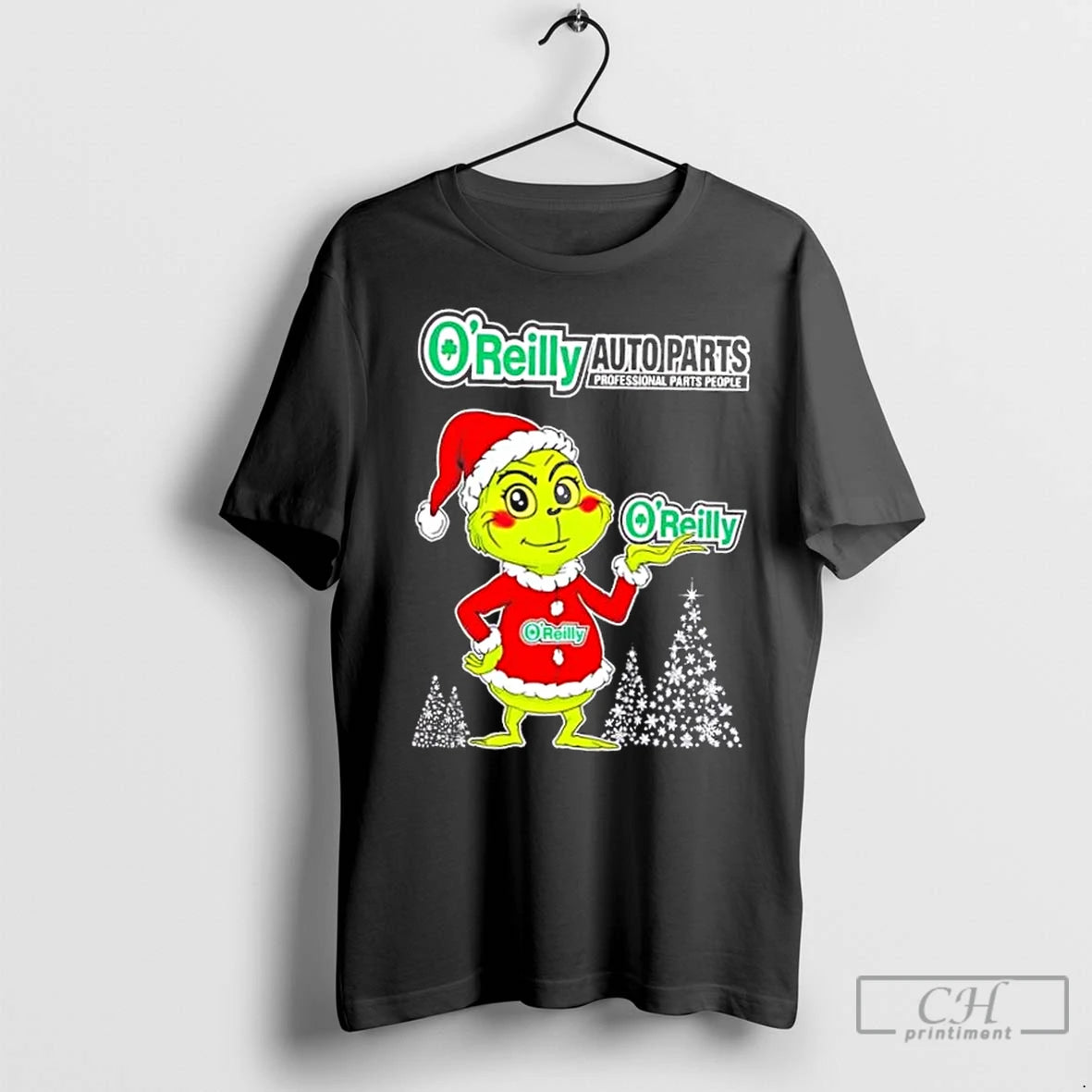 Classic Oreilly Auto Parts And Grinchmas Christmas Tree T-Shirts, Hoodie, Sweatshirt | InkNestWear.com