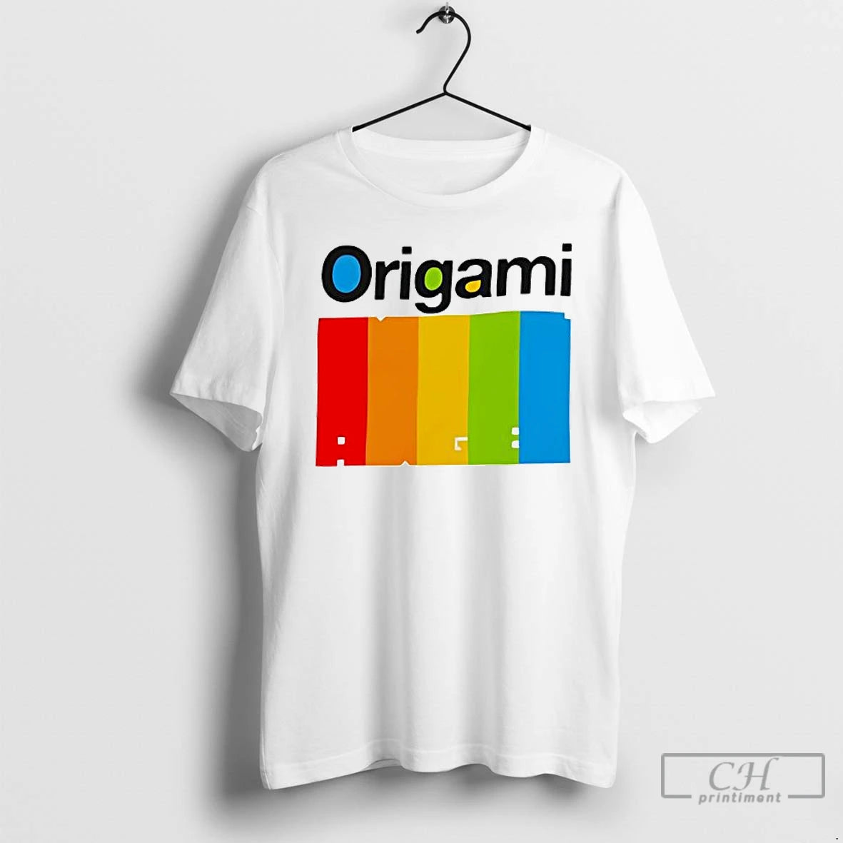 Classic Origami Angel Spectrum Band Graphic T Shirts Hoodie, Sweatshirt | InkNestWear.com