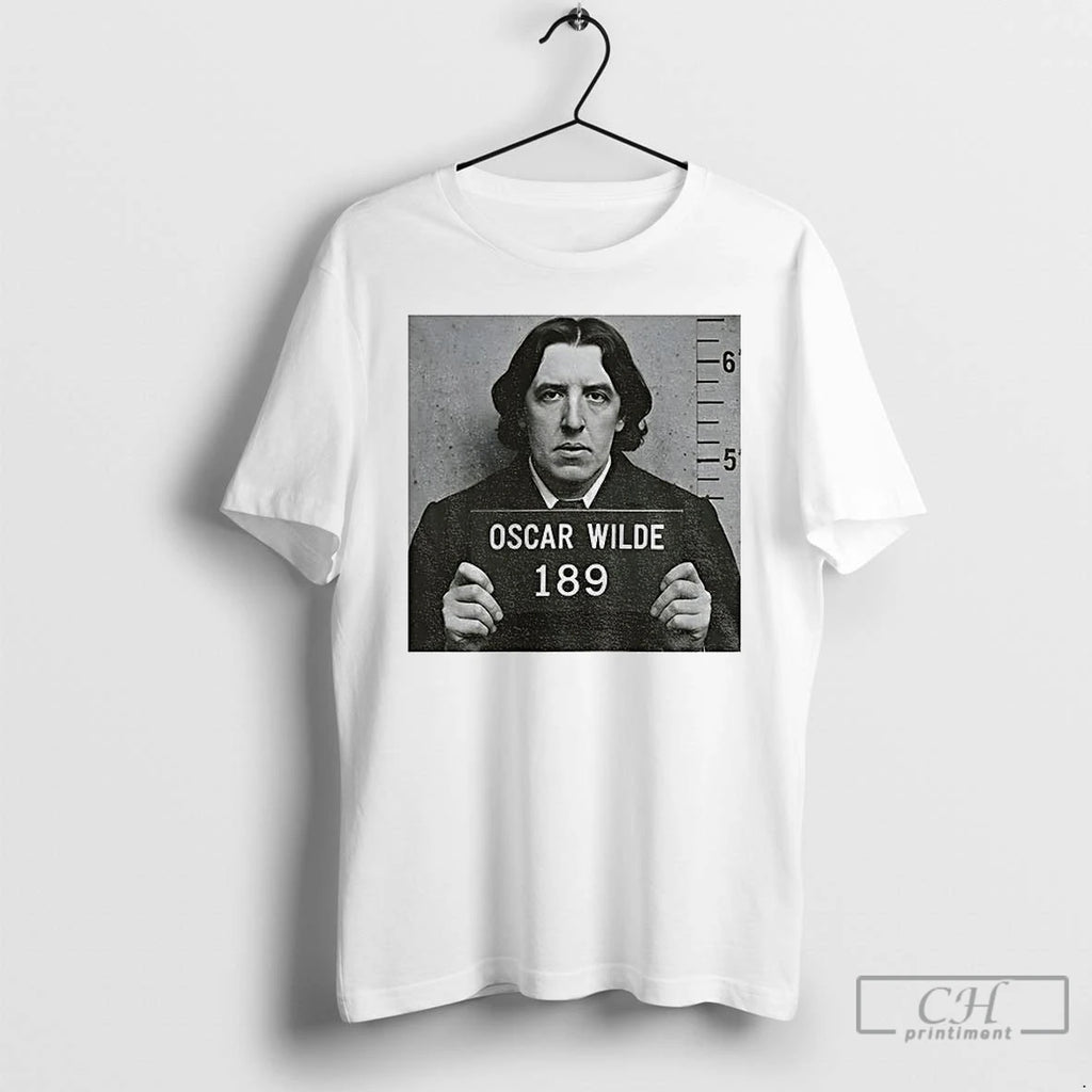 Classic Oscar Wilde 189 Mugshot Funny Literary Meme T Shirts Hoodie, Sweatshirt | InkNestWear.com