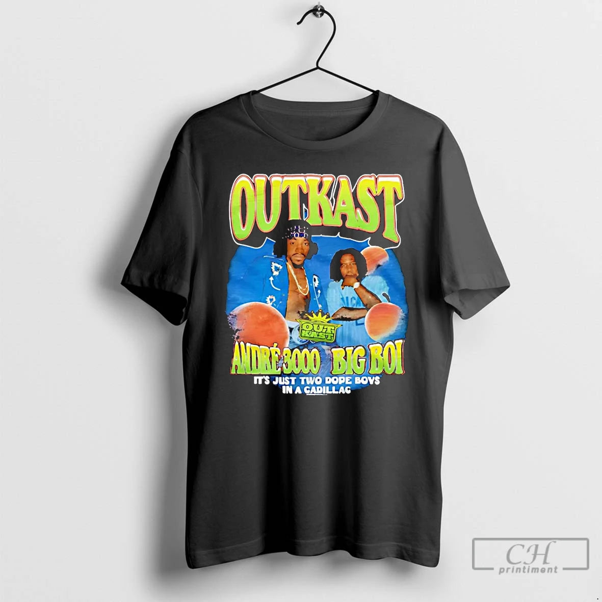 Classic Outkast Andre 3000 And Big Boi Its Just 2 Dope Boys In A Cadillac T-Shirts, Hoodie, Sweatshirt | InkNestWear.com