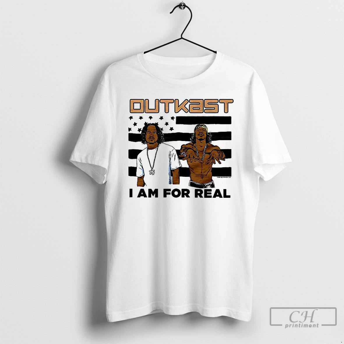 Classic Outkast I Am For Real Flag Comic T Shirts Hoodie, Sweatshirt | InkNestWear.com