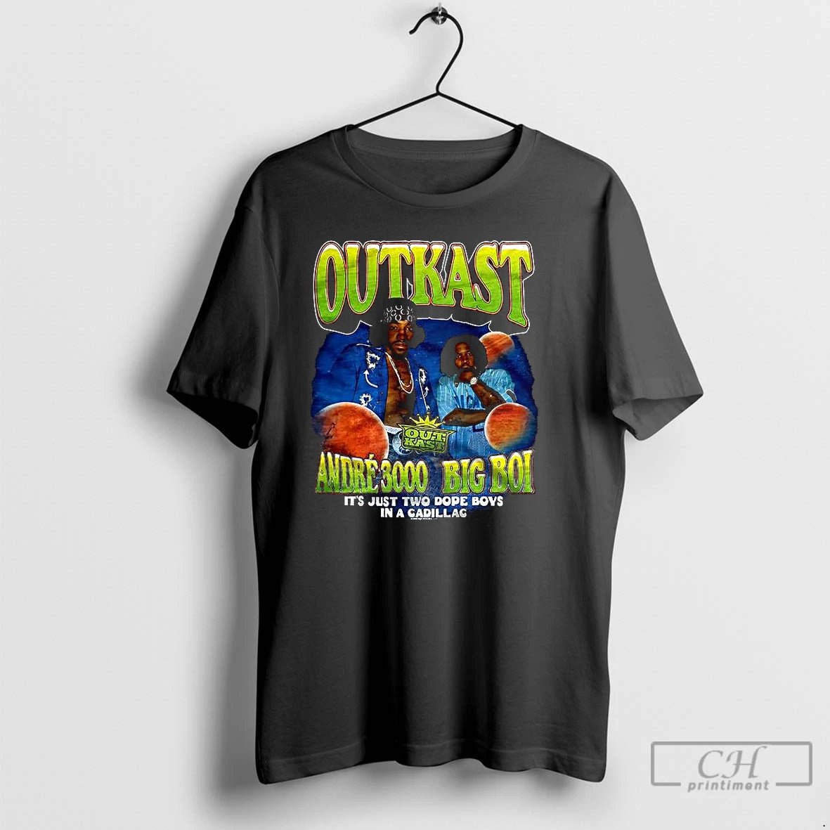 Classic Outkast Its Just Two Dope Boys In A Cadillac T Shirts Hoodie, Sweatshirt | InkNestWear.com