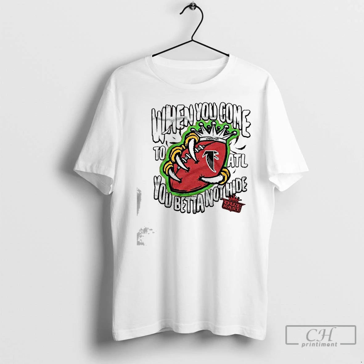 Classic Outkast X Atlanta Falcons When You Come You Betta Not Hide 2025 T-Shirts, Hoodie, Sweatshirt | InkNestWear.com