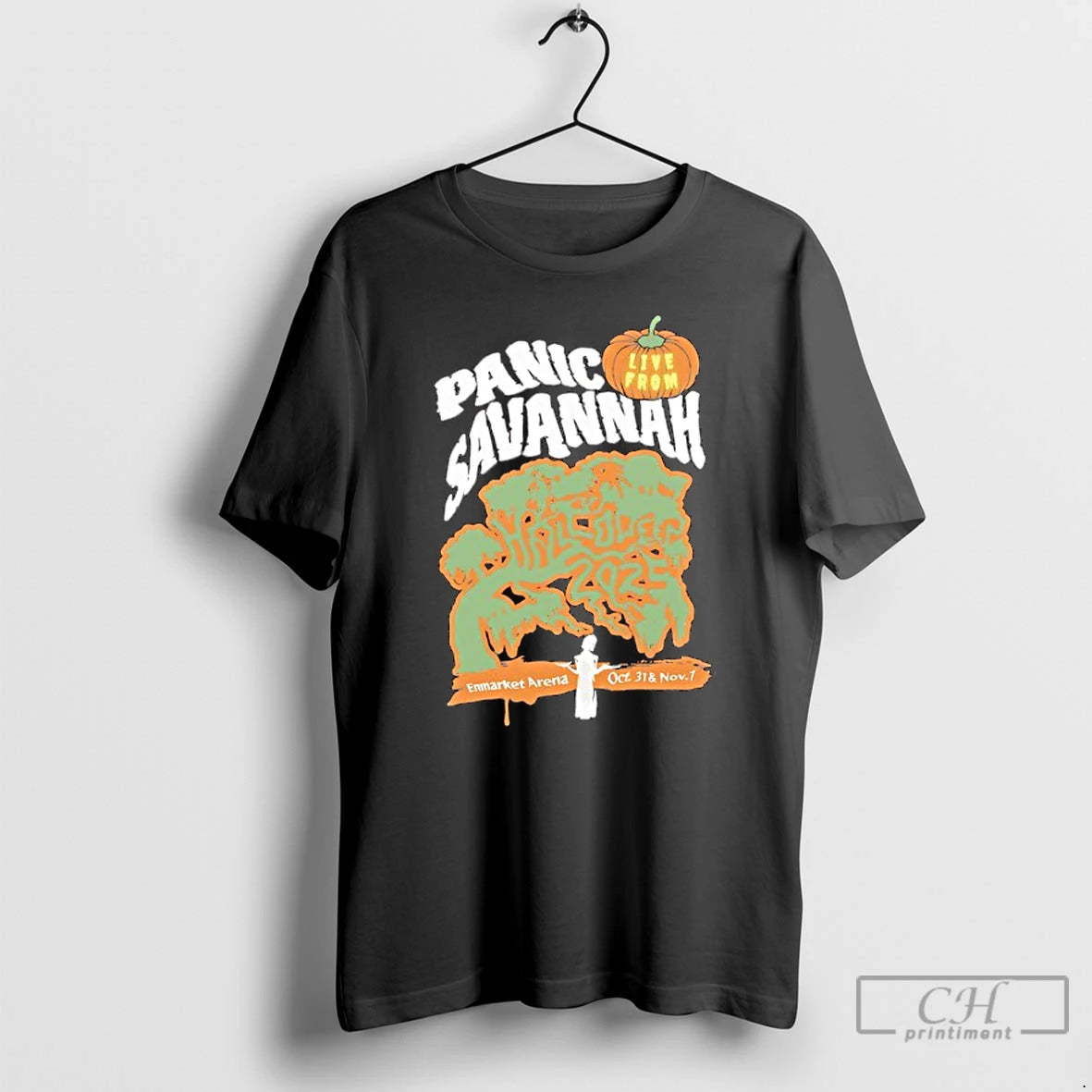 Classic Panic Savannah Live From Halloween 2025 T Shirts