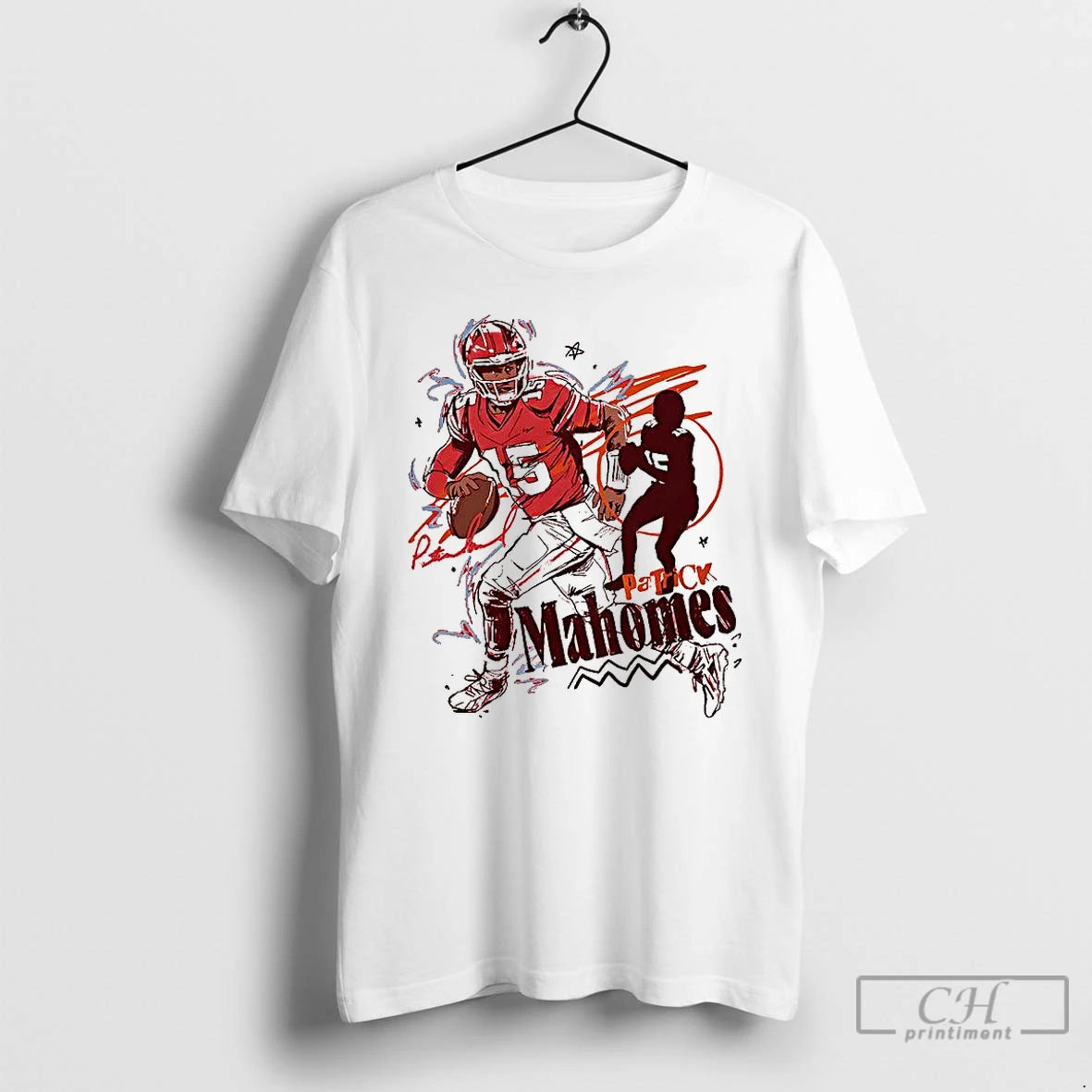 Classic Patrick Mahomes Kansas City Chiefs Football Scribble Signature T-Shirts, Hoodie, Sweatshirt