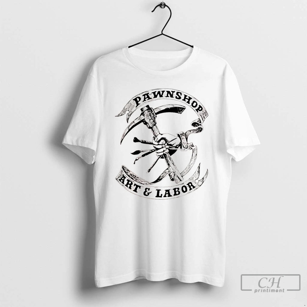 Classic Pawnshop Art Labor Logo T Shirts Hoodie, Sweatshirt | InkNestWear.com