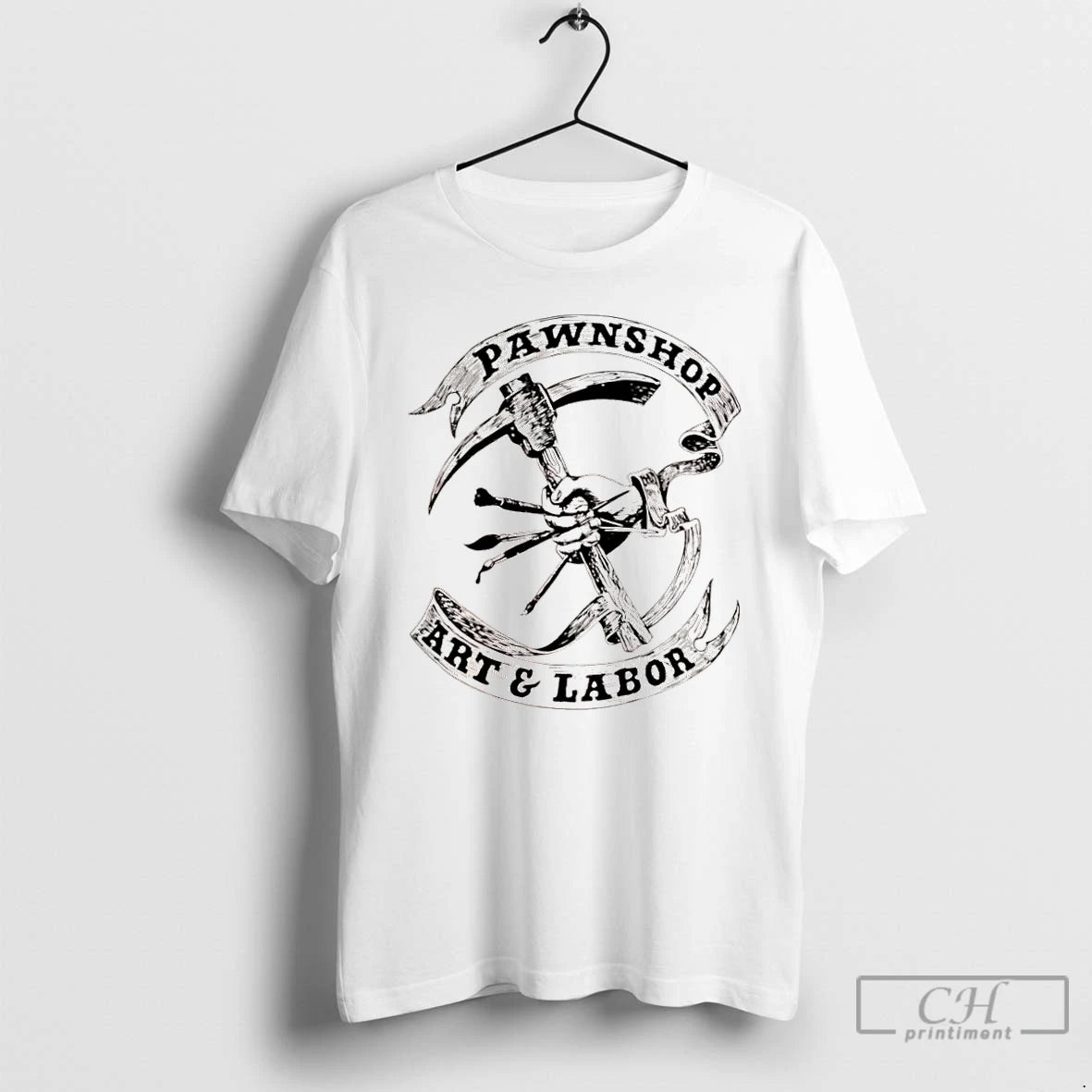 Classic Pawnshop Art Labor Logo T Shirts Hoodie, Sweatshirt | InkNestWear.com