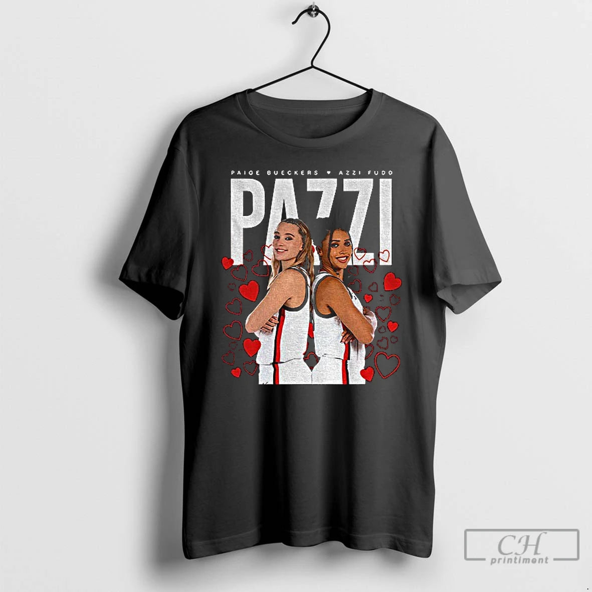 Classic Pazzi Paige Bueckers X Azzi Fudd Wnba T Shirts Hoodie, Sweatshirt | InkNestWear.com