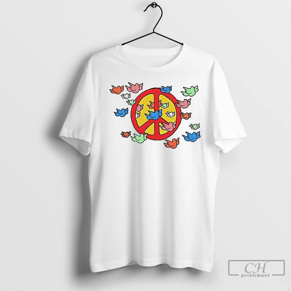 Classic Peace Birds Not Bombs T-Shirts, Hoodie, Sweatshirt | InkNestWear.com