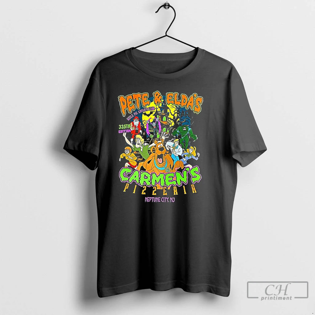 Classic Pete And Eldas Carmens Pizzeria Halloween T Shirts Hoodie, Sweatshirt | InkNestWear.com