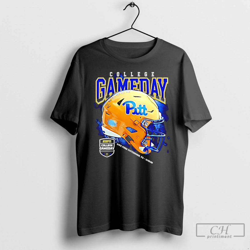 Classic Pitt Panthers Football College Gameday 2025 Helmet T-Shirts, Hoodie, Sweatshirt | InkNestWear.com