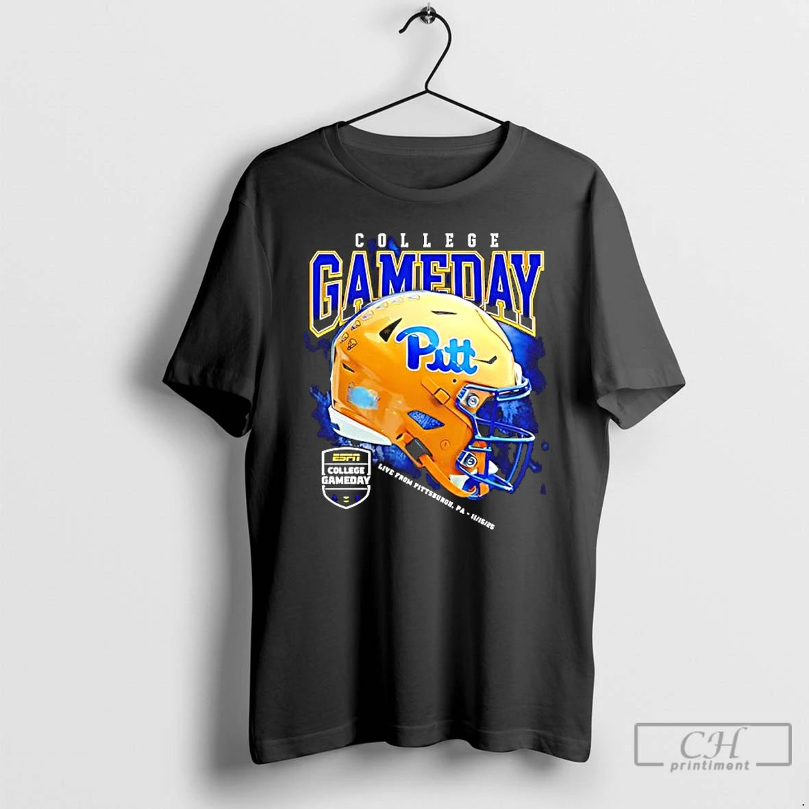 Classic Pitt Panthers Football College Gameday 2025 Helmet T-Shirts, Hoodie, Sweatshirt | InkNestWear.com