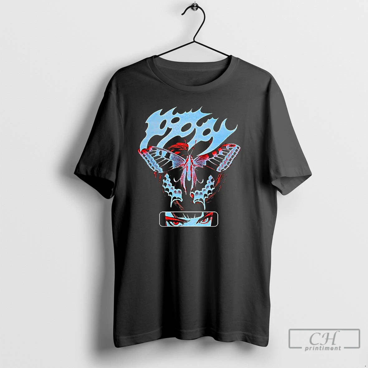 Classic Poppy Butterfly T Shirts Hoodie, Sweatshirt | InkNestWear.com