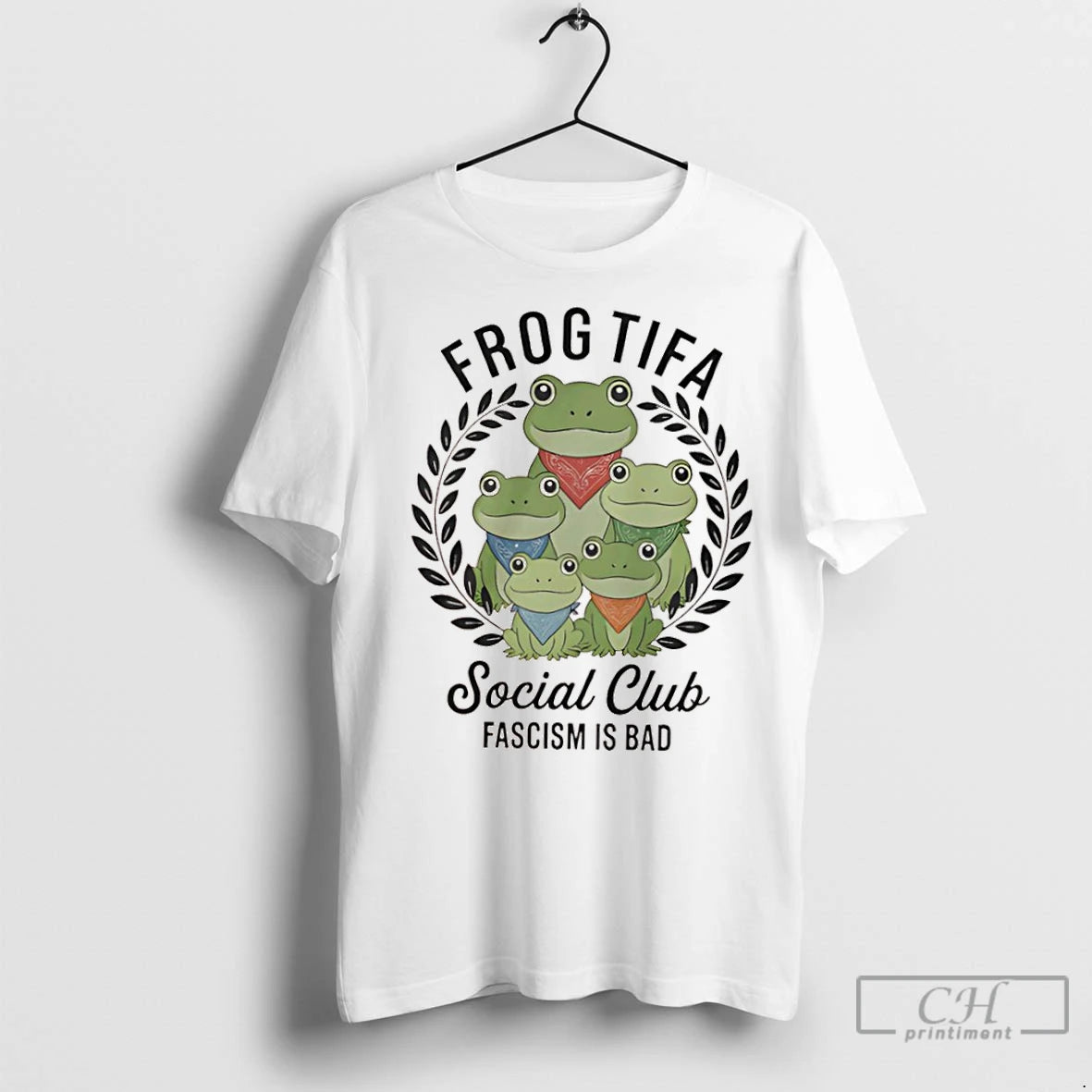 Classic Portland Frog Tifa Social Club Fascism Is Bad T-Shirts, Hoodie, Sweatshirt | InkNestWear.com