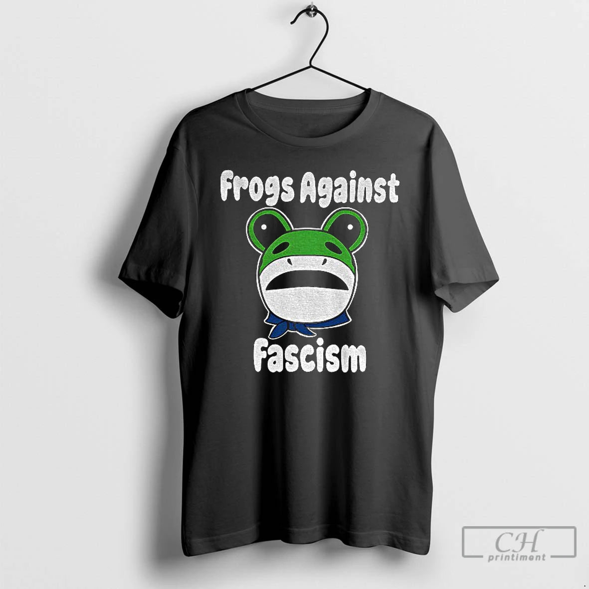 Classic Portland Frog Frogs Against Fascism T Shirts