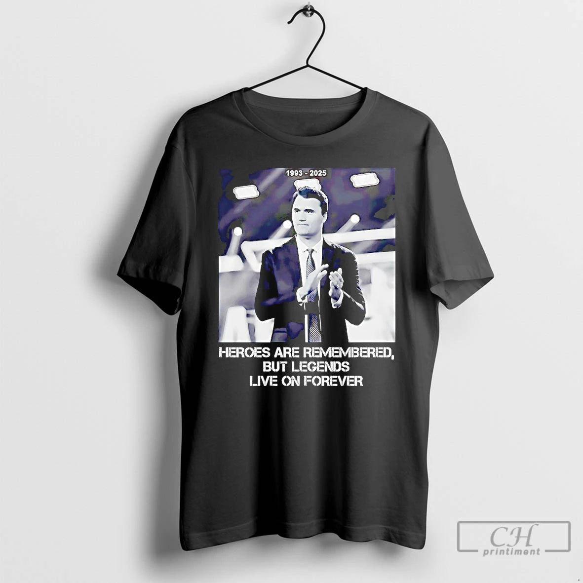 Classic Pray For Charlie Kirk Legends Live On Forever T Shirts Hoodie, Sweatshirt | InkNestWear.com