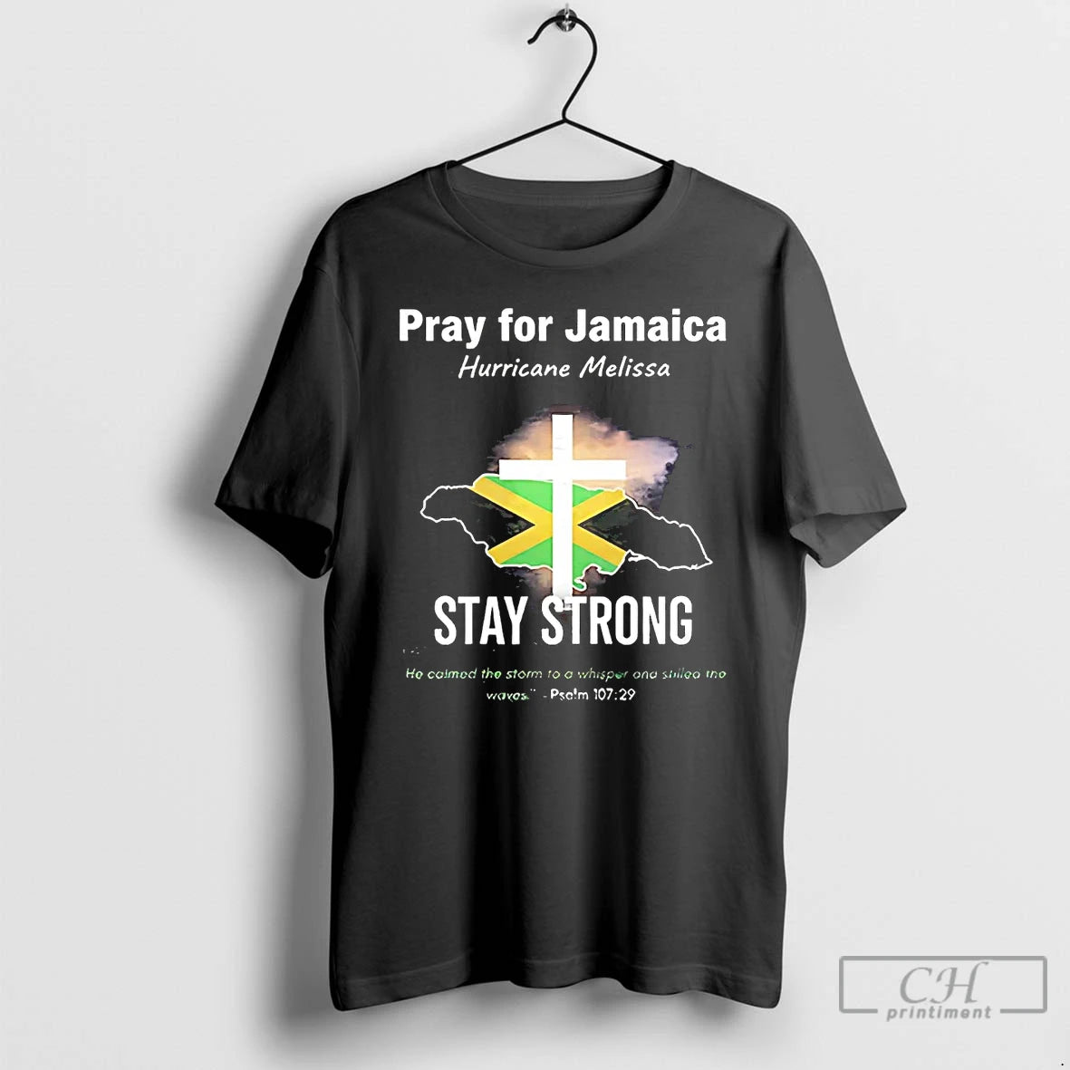 Classic Pray For Jamaica Hurricane Melissa Stay Strong Psalm T Shirts Hoodie, Sweatshirt | InkNestWear.com