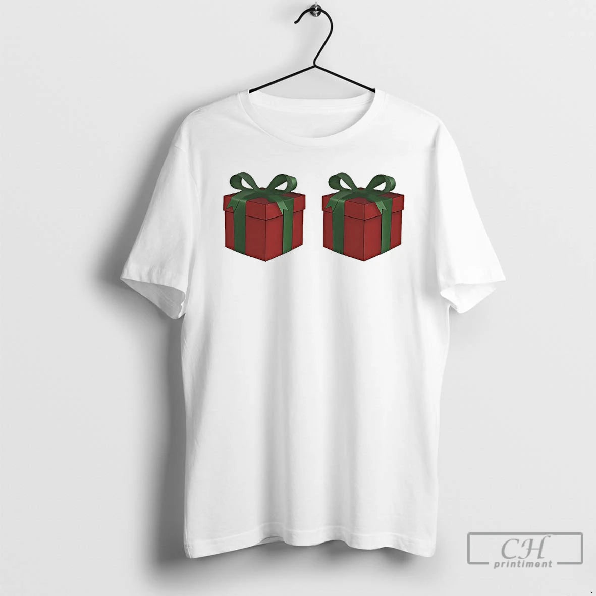 Classic Presents Over Boobs Christmas 2025 T-Shirts, Hoodie, Sweatshirt | InkNestWear.com