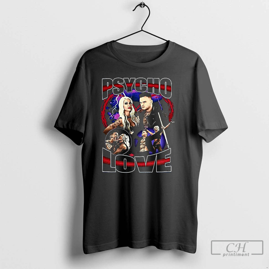 Classic Psycho Boy Fodder And Angelina Love Wrestling T Shirts Hoodie, Sweatshirt | InkNestWear.com