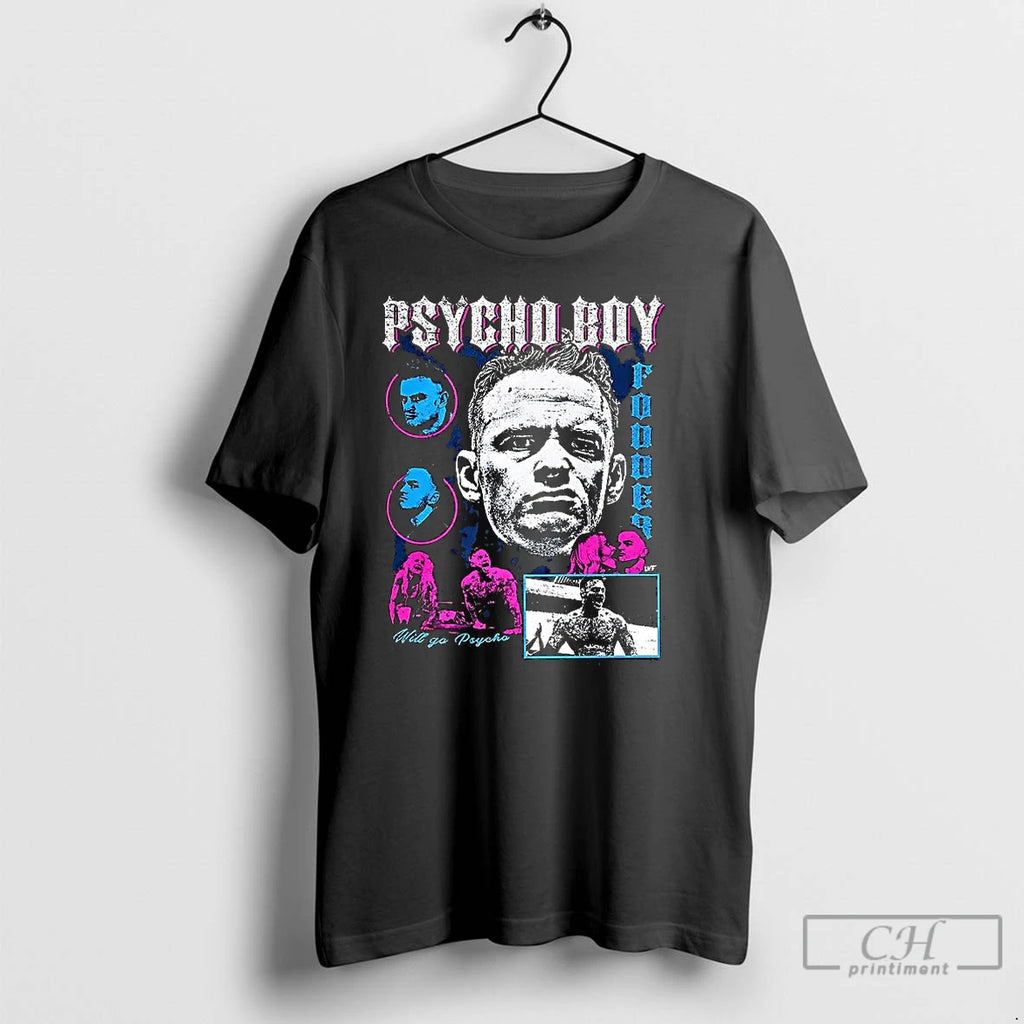 Classic Psycho Boy Fodder Wrestler Will Go Psycho Retro T Shirts Hoodie, Sweatshirt | InkNestWear.com