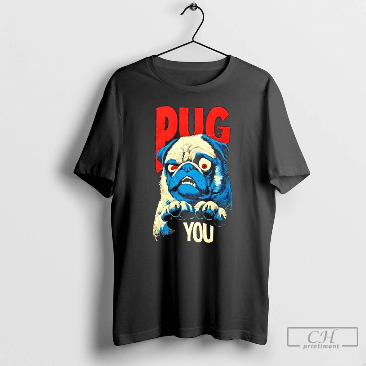 Classic Pug You Funny Angry Dog Graphic T Shirts Hoodie, Sweatshirt | InkNestWear.com