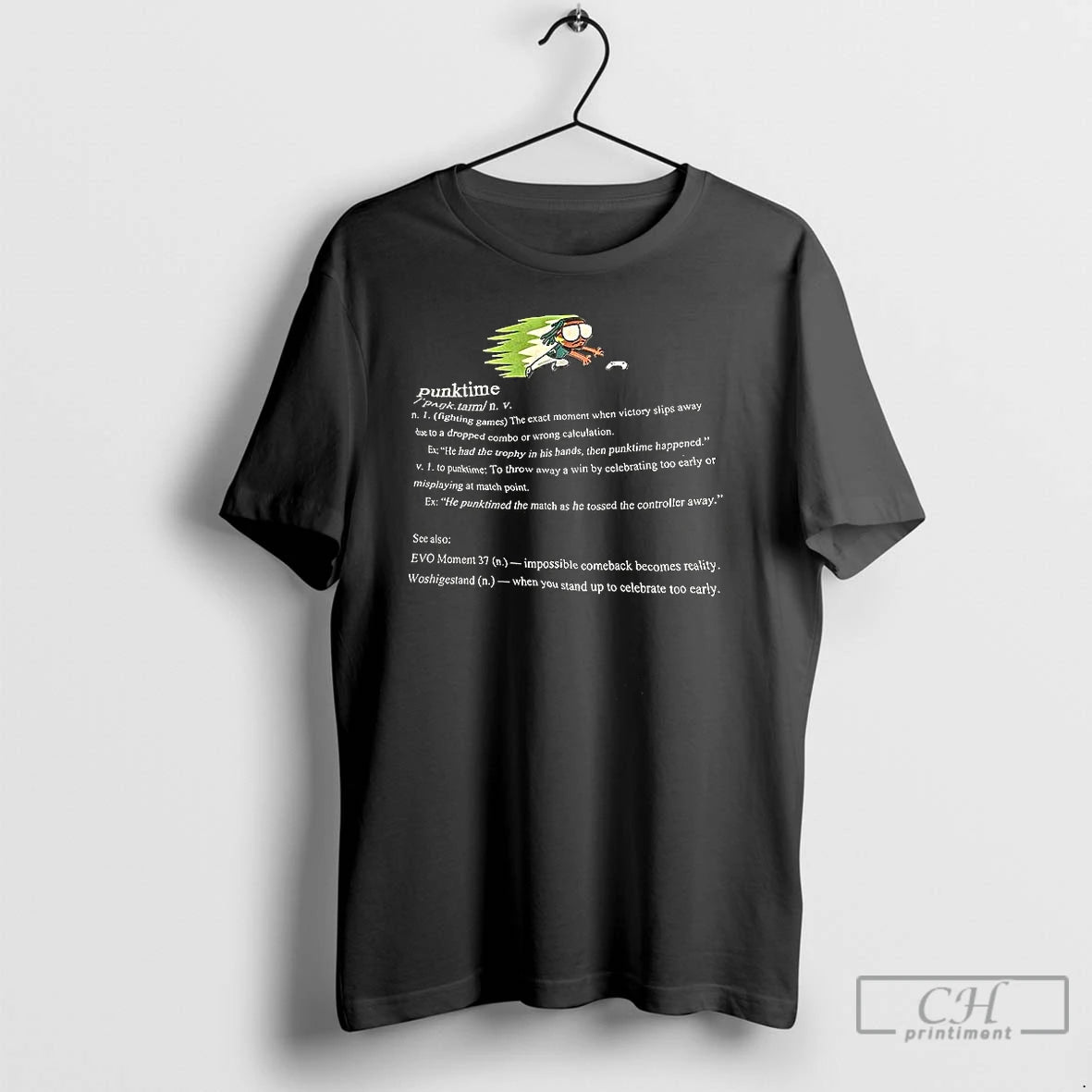 Classic Punktime Fighting Game Definition T Shirts Hoodie, Sweatshirt | InkNestWear.com