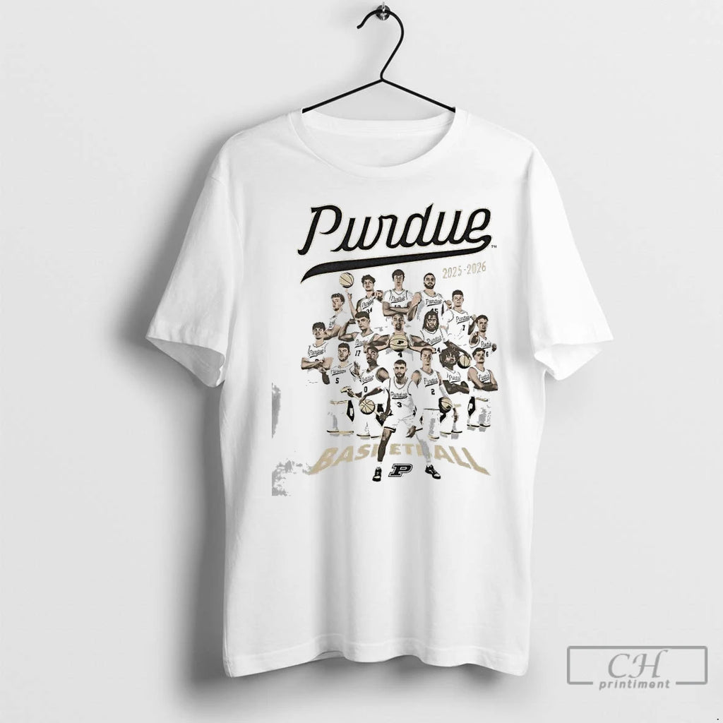 Classic Purdue Boilermakers Basketball 2025 2026 Team T-Shirts, Hoodie, Sweatshirt | InkNestWear.com