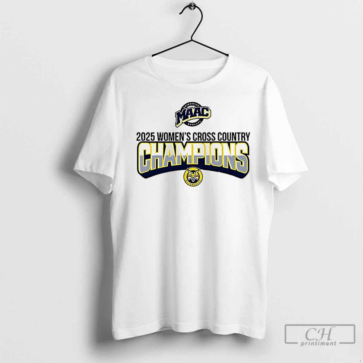 Classic Quinnipiac University 2025 Womens Cross Country Champions T-Shirts, Hoodie, Sweatshirt | InkNestWear.com