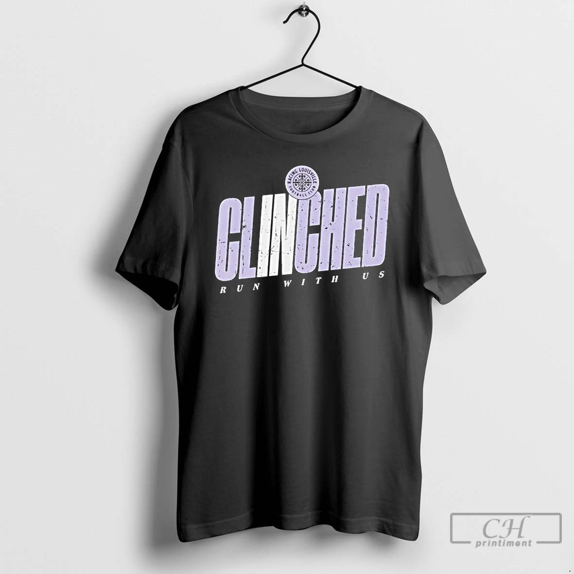 Classic Racing Louisville Fc 2025 Clinched T Shirts Hoodie, Sweatshirt | InkNestWear.com