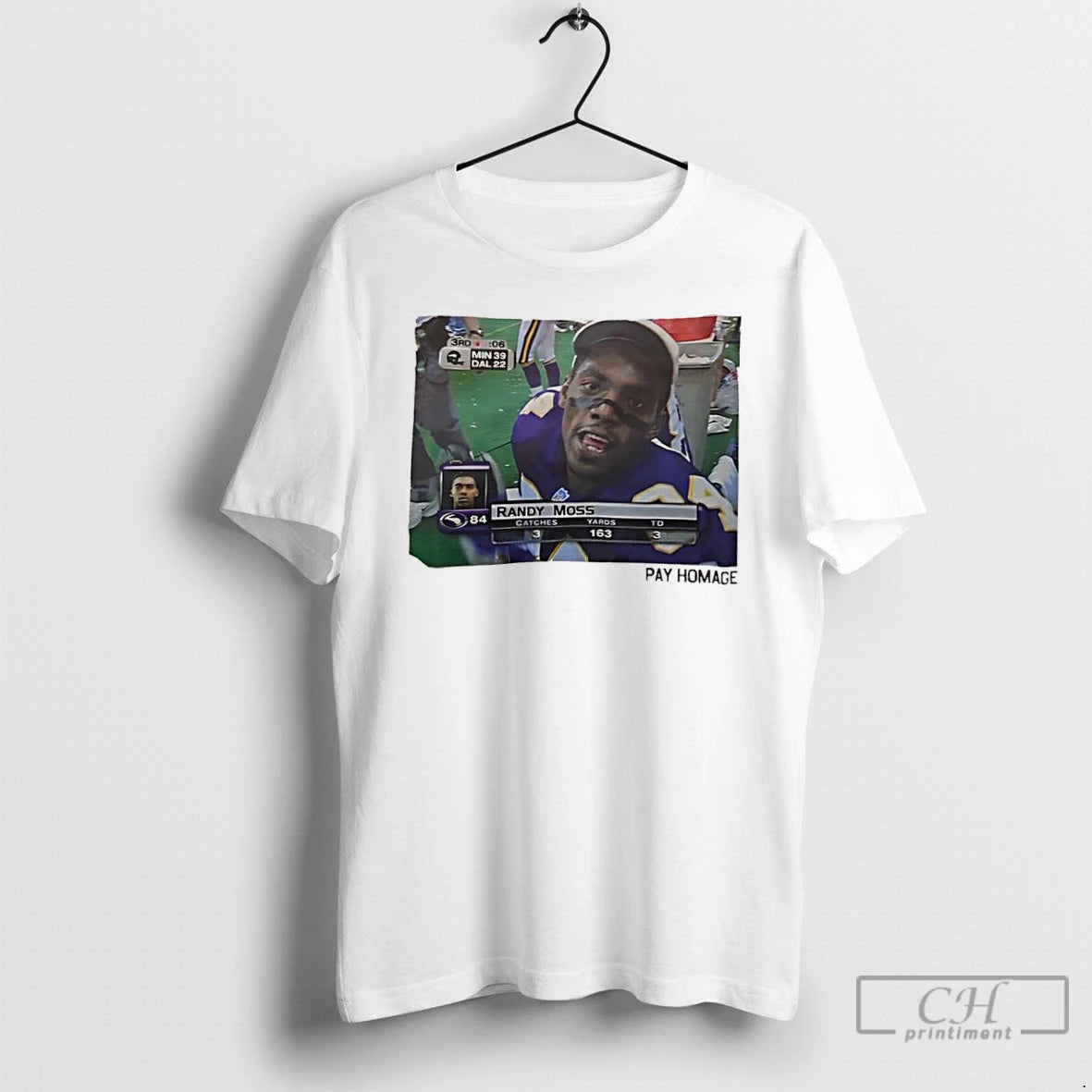 Classic Randy Moss Pay Homage Legend T Shirts