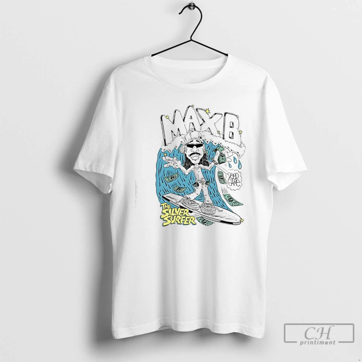 Classic Rapper Max B The Silver Surfer T-Shirts, Hoodie, Sweatshirt | InkNestWear.com