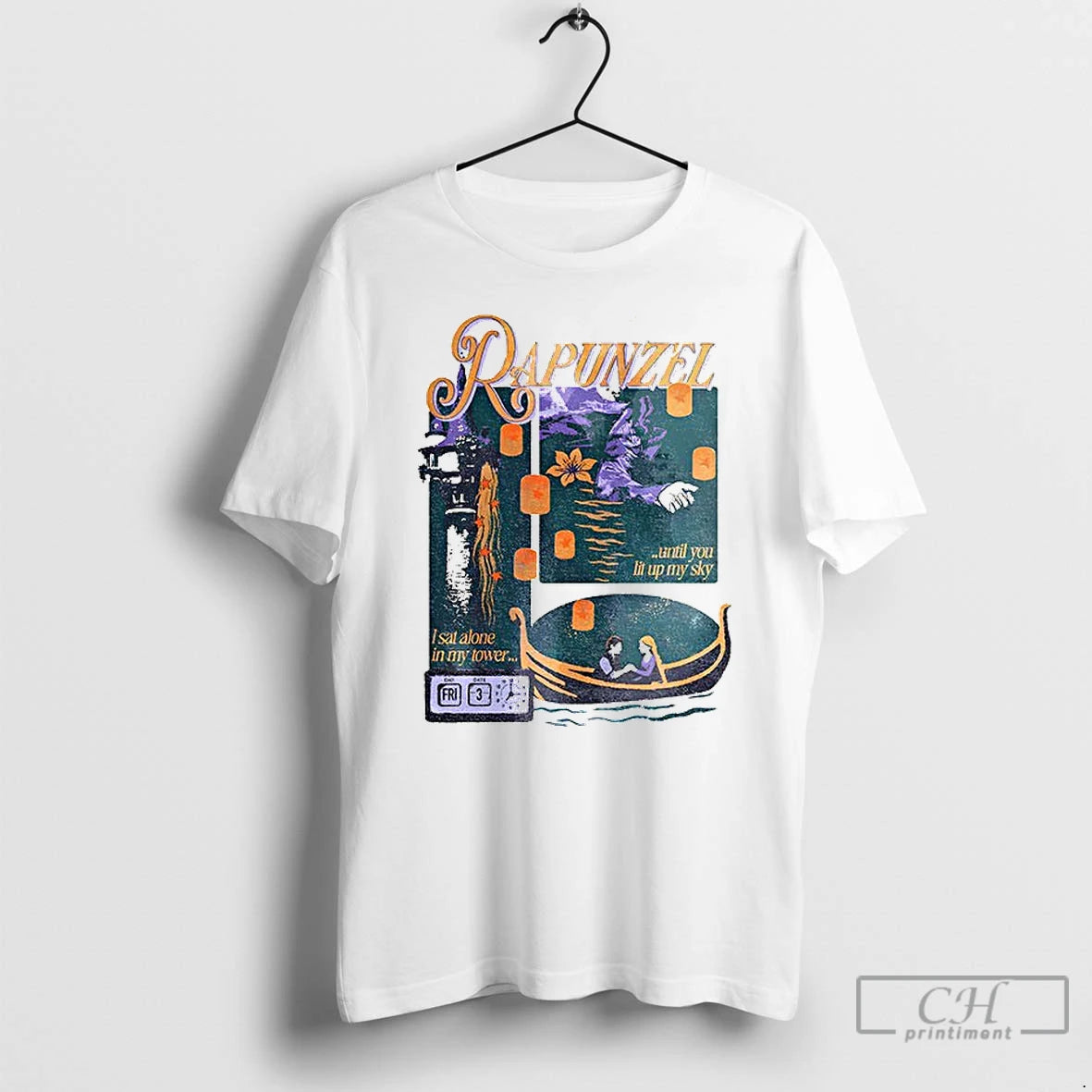 Classic Rapunzel The Fate Of Rapunzel I Sat Alone In My Tower Until You Lit T-Shirts, Hoodie, Sweatshirt | InkNestWear.com