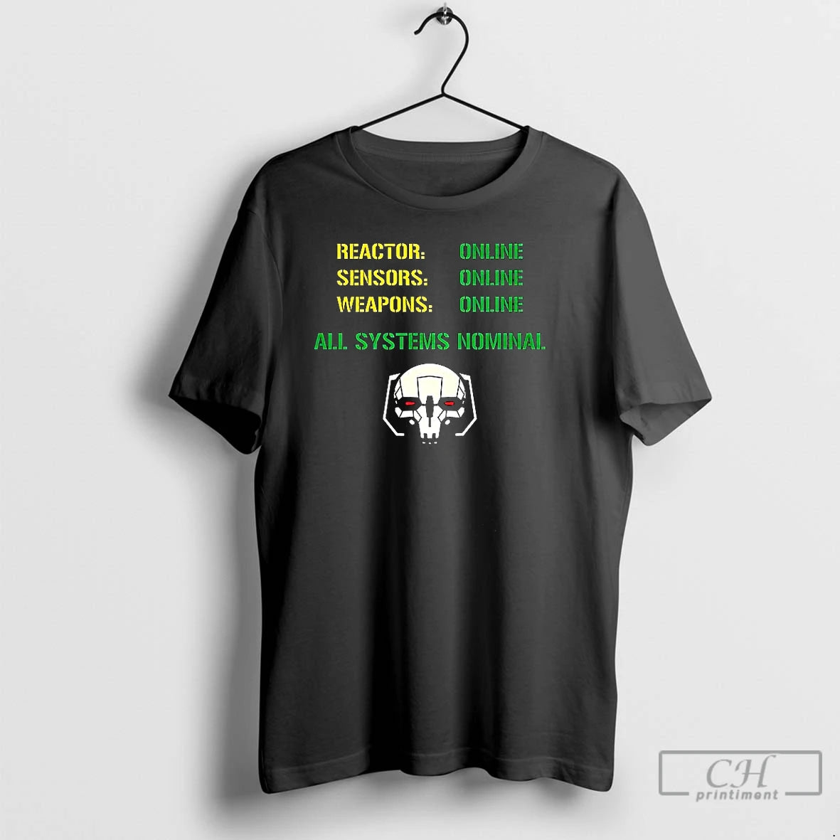 Classic Reactor Online Sensors Online Weapons Online All Systems Nominal T Shirts Hoodie, Sweatshirt | InkNestWear.com