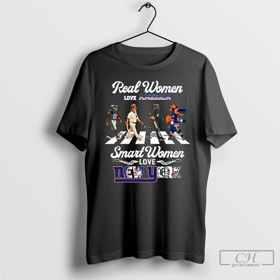 Classic Real Women Love America Smart Women Love New York City Sports Giants Yankees Nets T-Shirts, Hoodie, Sweatshirt