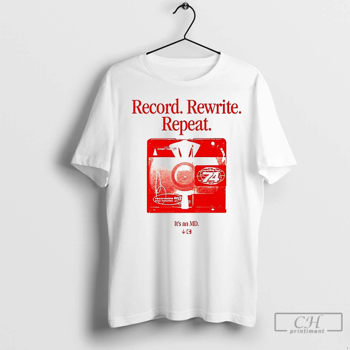 Classic Record Rewrite Repeat Its An Md T-Shirts, Hoodie, Sweatshirt | InkNestWear.com