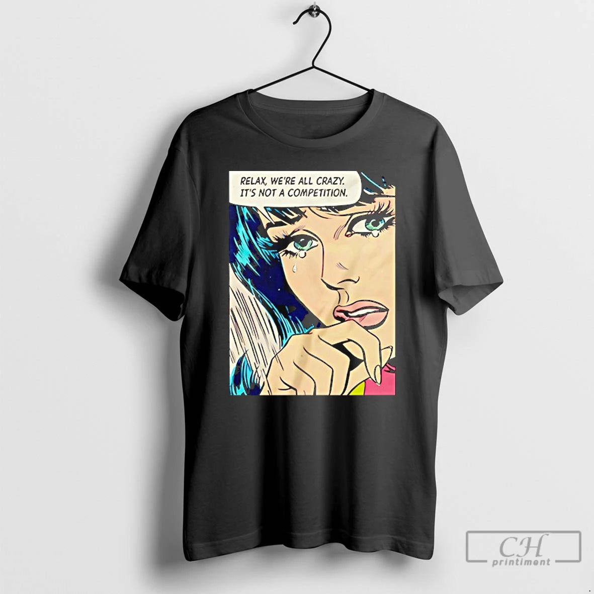 Classic Relax Were All Crazy Its Not A Competition T Shirts Hoodie, Sweatshirt | InkNestWear.com