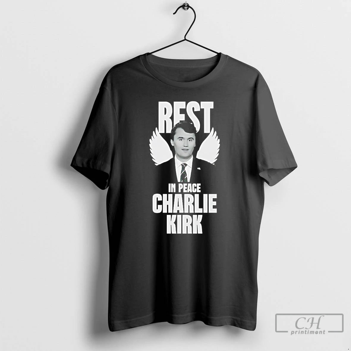 Classic Rest In Peace Charlie Kirk Angel T Shirts Hoodie, Sweatshirt | InkNestWear.com